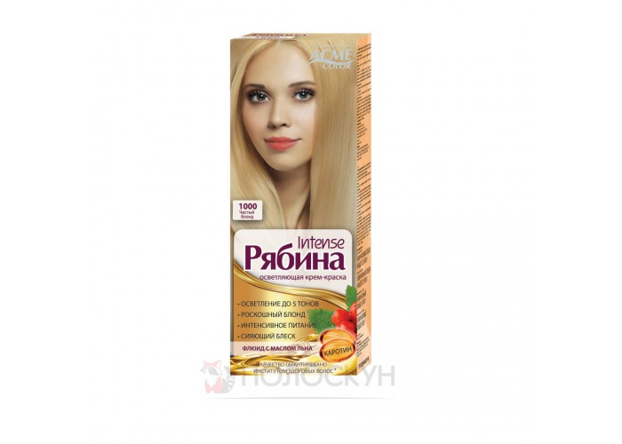 ﻿Фарба для волосся Чистий блонд 1000 Acme Color