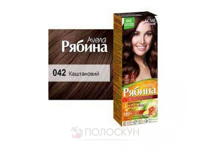 ﻿Фарба для волосся №042 Каштановий Acme Color