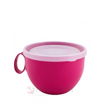 ﻿Чашка з кришкою темно-рожева Aleana