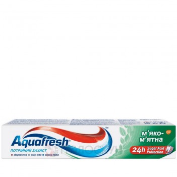 ﻿Зубна паста М'яко-м'ятна Aquafresh