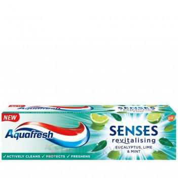 ﻿Зубна паста Senses Лайм та м'ята Aquafresh
