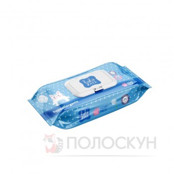 ﻿БЕЙБІ ЗАЯ  серветка волога 120шт Гіпоалергенні Baby Ziaja