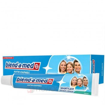 ﻿Зубна паста Антикарієс Blend-a-med