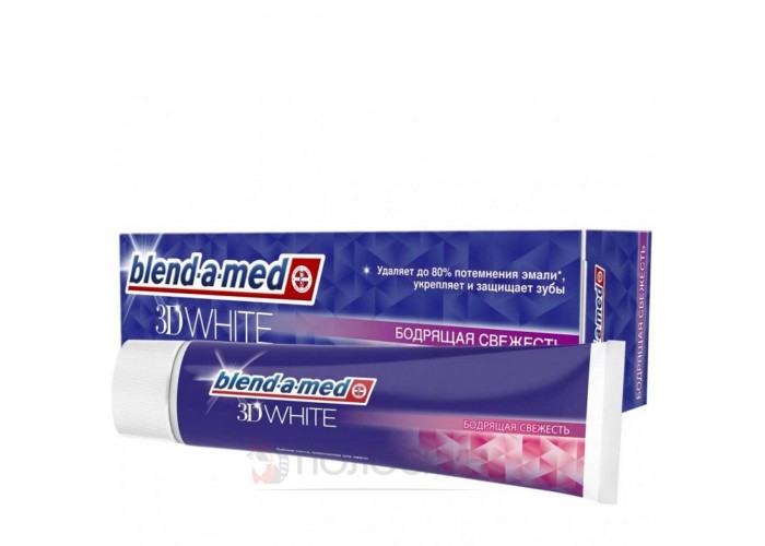 ﻿Зубна паста 3D White Прохолодна свіжість Blend-a-med