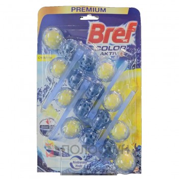 ﻿БРЕФ  кульки 50г 4 Кольорова вода Лимон Bref
