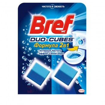 ﻿Освіжаючі кубики для унітазу Синя вода Bref