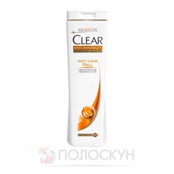 ﻿Шампунь CLEAR vita ABE проти лупи для жінок Захист від випадіння волосся 250мл Clear