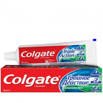 ﻿Зубна паста Потрійна дія Colgate