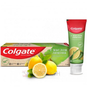 ﻿Зубна паста Освіжаюча чистота з олією лимона та алое Colgate