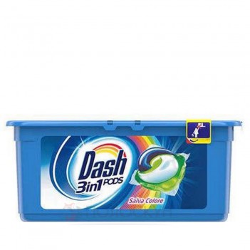 ﻿Капсули для прання 3в1 Color Dash