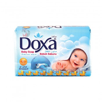 ﻿ДОКСА мило дитяче 90г (Жовте/Блакитне) Doxa