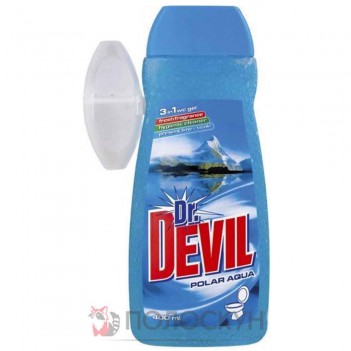 ﻿Засіб для унітазу Доктор Девіл - Гель - Полярна вода 400 мл Dr.Devil