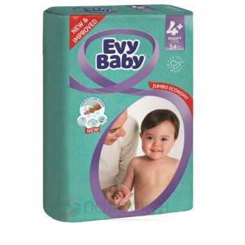 ﻿Дитячі підгузки N4+ від 7 до 18кг Evy Baby