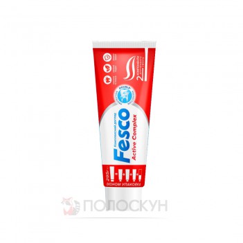 ﻿Зубна паста Active Complex Fesco