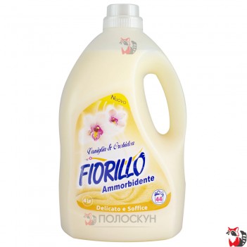 ﻿ФІОРІЛЛО Кондиціонер для тканин Ваніль і Орхідея 4л(44 прання) Fiorillo