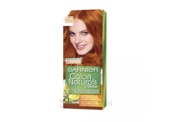 ﻿Фарба для волосся N7.4 Золотистий мідний Garnier