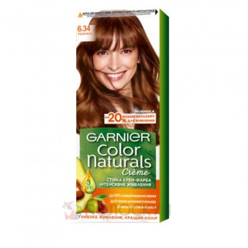 ﻿Фарба для волосся N6.34 Карамель Garnier