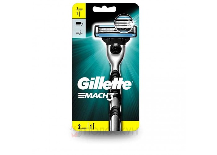 ﻿Станок для гоління та картриджі Gillette