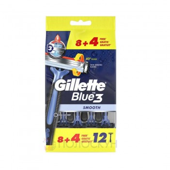 ﻿Станок для гоління Blue III - Синій Gillette