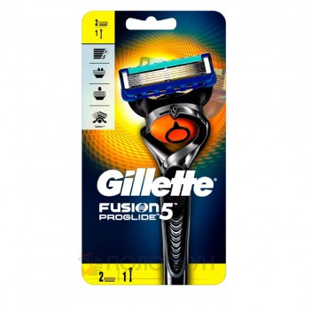 ﻿Станок для гоління Fusion Proglide + 2 касети Gillette
