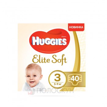 ﻿Підгузки N3 Elite Soft 5-9 кг Huggies