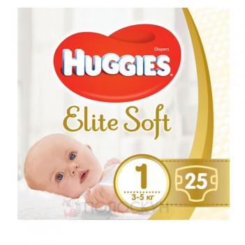 ﻿Дитячі підгузки N3 Elite Soft 3-5 кг Huggies