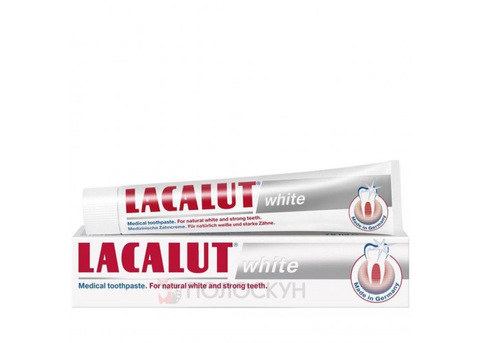 ﻿Зубна паста White Lacalut