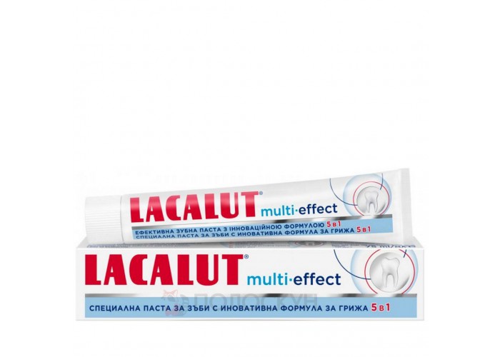 ﻿Зубна паста Мультиефект Lacalut