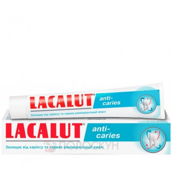﻿Зубна паста Анти карієс Lacalut