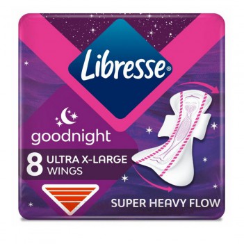 ﻿Прокладки Ultra Goodnight Extra Large нічні Libresse