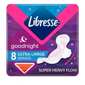 ﻿Гігієнічні прокладки Ultra Good Night Soft Libresse
