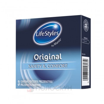 ﻿Презервативи латексні Original LifeStyles