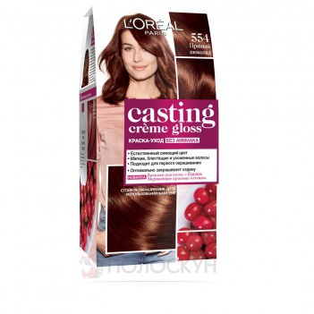 ﻿Фарба для волосся Casting Creme Gloss №554 Пряний шоколад LOreal
