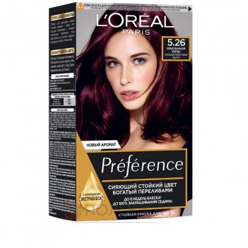 ﻿Фарба для волосся Recital Preference №5.26 Холодний фіолетовий каштан LOreal