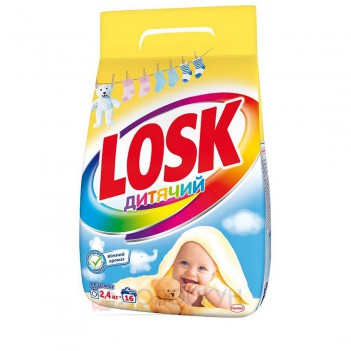 ﻿Порошок для дитячих речей Losk