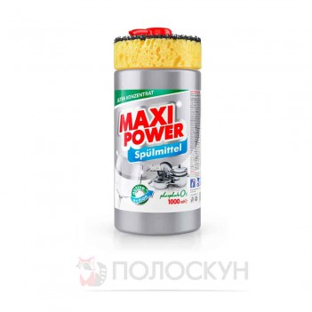 ﻿МАКСІ ПАВЕР засіб для миття посуду 1л Платінум Maxi Power