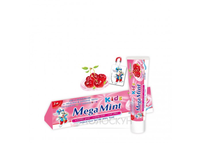 ﻿Зубна паста для дітей Вишня MegaMint