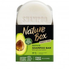 ﻿Твердий шампунь для відновлення волосся з олією авокадо Nature Box