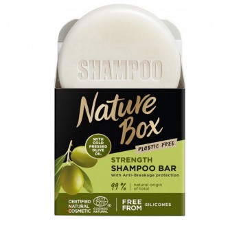 ﻿Твердий шампунь з оливковою олією холодного пресування Nature Box