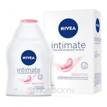 ﻿Гель для інтимної гігієни Sensitive з молочною кислотою Nivea