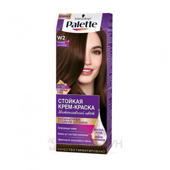 ﻿Фарба для волосся W2 Темний шоколад Palette