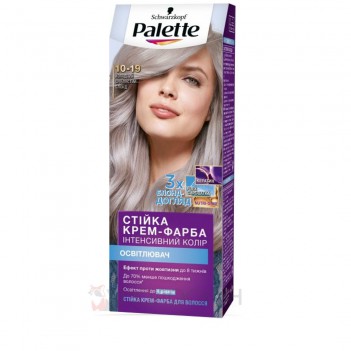 ﻿Фарба для волосся (10-19) Холодний сріблястий Palette