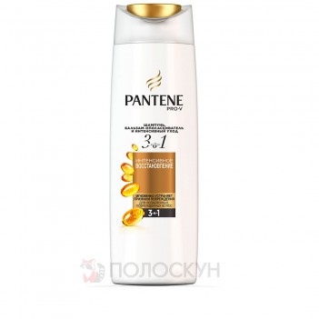 ﻿Шампунь для волосся 3в1 Інтенсивне відновлення Pantene
