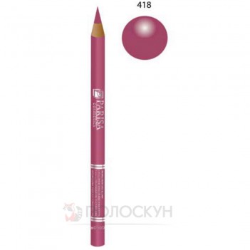 ﻿Олівець для губ №418 Брудно-рожевий Parisa