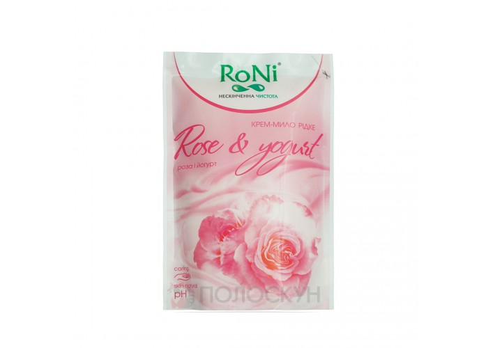﻿Крем-мило Rose and yoghurt RoNi