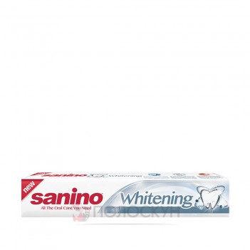 ﻿Зубна паста Sanino - Білосніжна посмішка Sanino