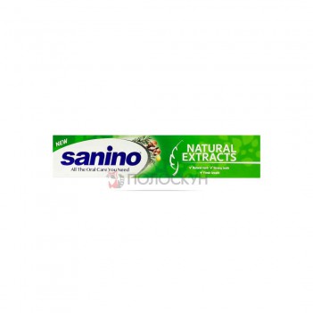 ﻿САНІНО зубна паста 50мл З Натуральним екстрактом  Sanino