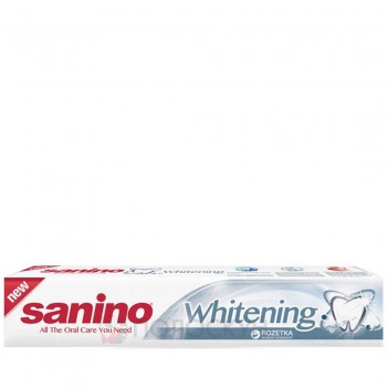 ﻿Зубна паста Білосніжна посмішка Sanino