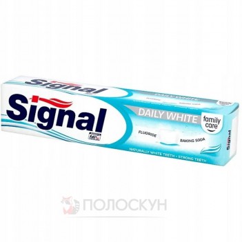 ﻿Зубна паста щоденне відбілювання для всієї сім’ї Signal