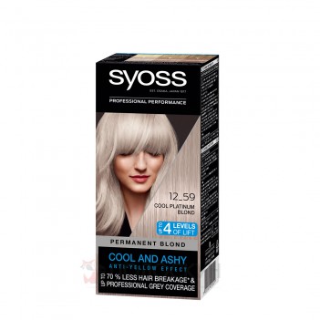 ﻿Фарба для волосся 12-59 Холодний Платиновий Блонд Baseline Syoss